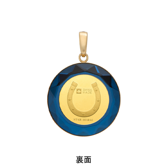 【通販限定】純金コイン 1/25オンス ガラス付 リバーシブル ペンダントトップ