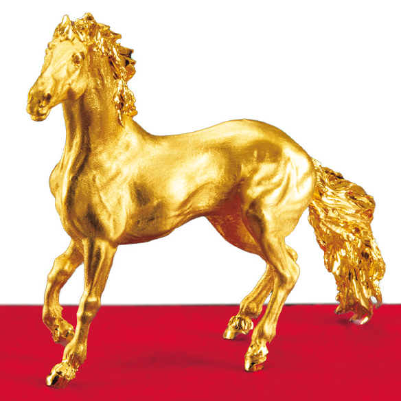 純金置物 「馬」