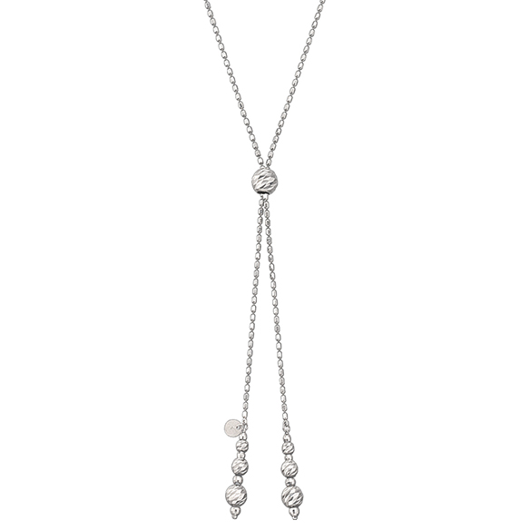 プラチナ ロングネックレス 70cm