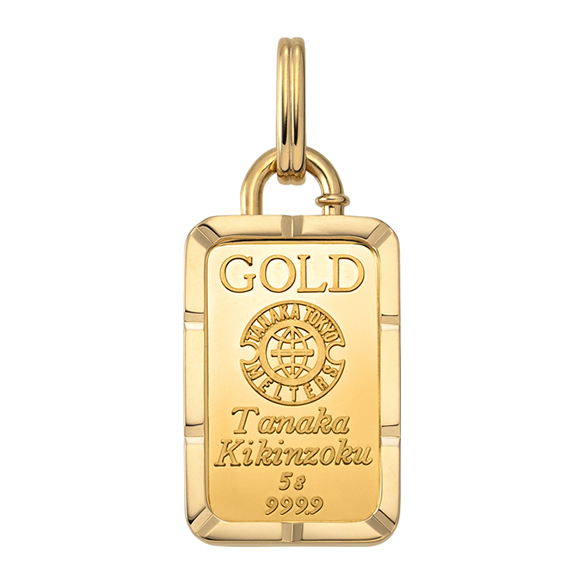 純金5gコインバー ペンダントトップ