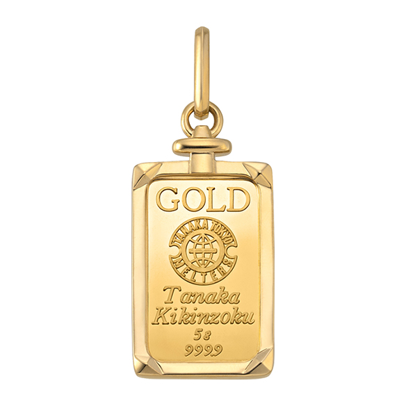 純金5gコインバー ペンダントトップ