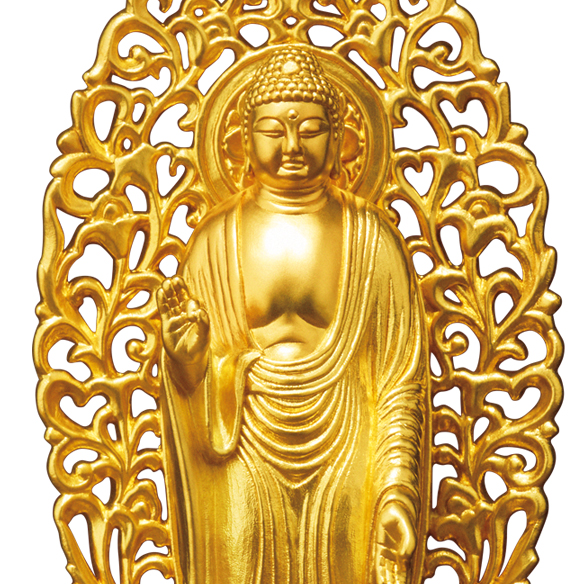 純金仏像 阿弥陀如来像〔舟〕| 高品質 金・プラチナ