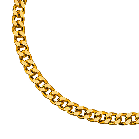 純金 キヘイブレスレット （2面カット） 8.6g/18cm