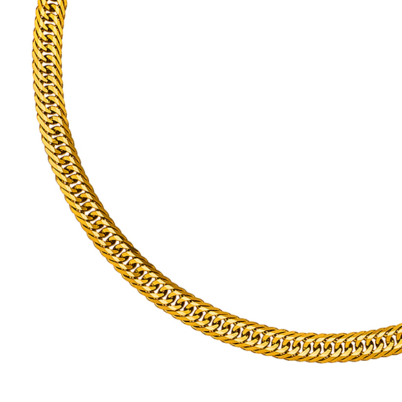 純金 キヘイブレスレット （12面カットトリプル） 2.8g/18cm