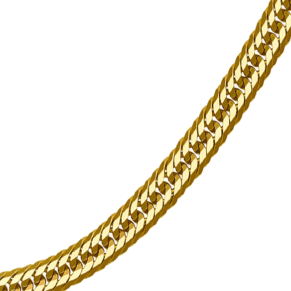 K18イエローゴールド キヘイネックレス （12面カットトリプル） 30g/50cm | 高品質 金・プラチナ