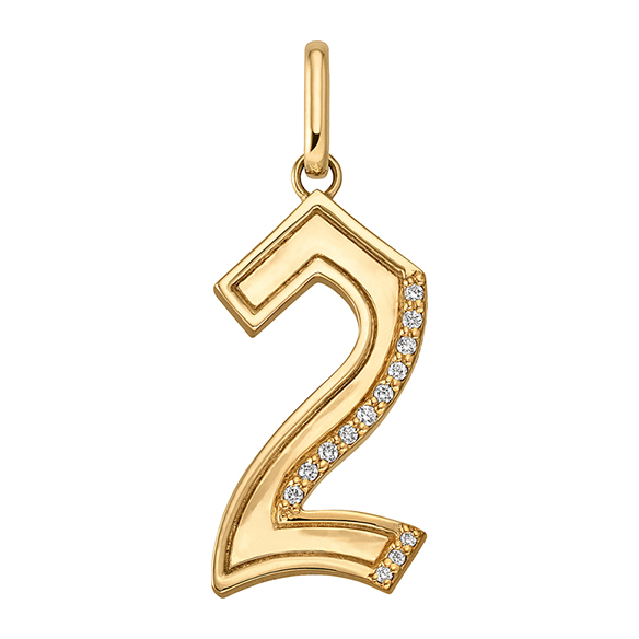 K18イエローゴールド ダイヤモンド ペンダントトップ NO.2