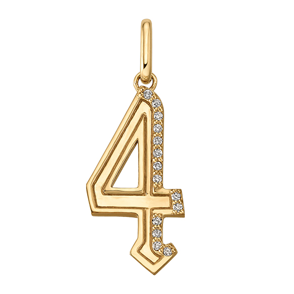 K18イエローゴールド ダイヤモンド ペンダントトップ NO.4