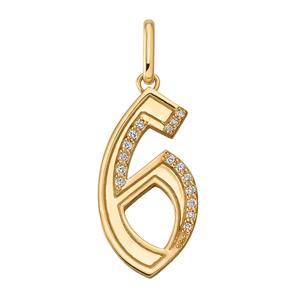 K18イエローゴールド ダイヤモンド ペンダントトップ NO.6 | 高品質 金