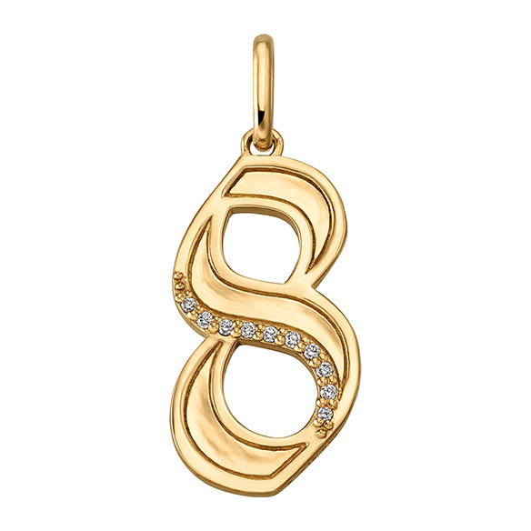 K18イエローゴールド ダイヤモンド ペンダントトップ NO.8 | 高品質 金