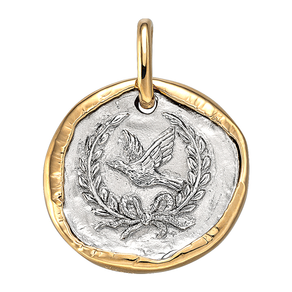 プラチナ/K18イエローゴールド ペンダントトップ