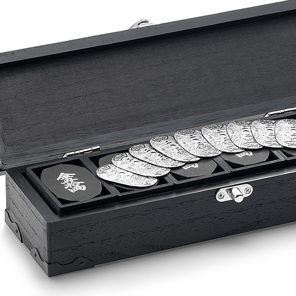 純プラチナ小判 「2026」 千両箱 （20g×10枚）