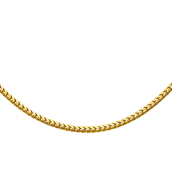 K18イエローゴールド ネックレス 40cm（セミオーダー商品）