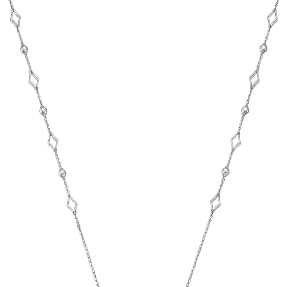 プラチナ ロングネックレス 70cm