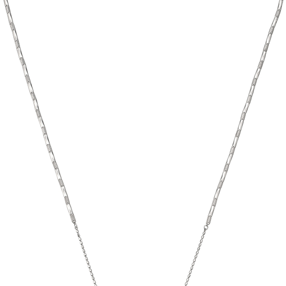 プラチナ ロングネックレス 70cm