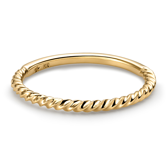 K18イエローゴールド リング