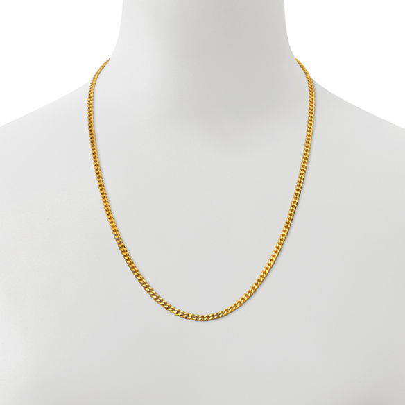 純金 キヘイネックレス （2面カット） 26g/50cm