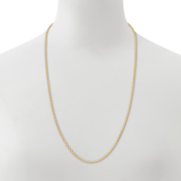 K18イエローゴールド ネックレス 60cm