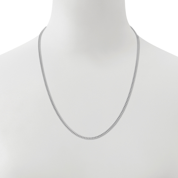 プラチナ キヘイネックレス （2面カット） 12g/50cm