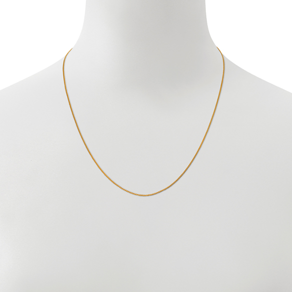 純金 キヘイネックレス （2面カット） 2.2g/45cm