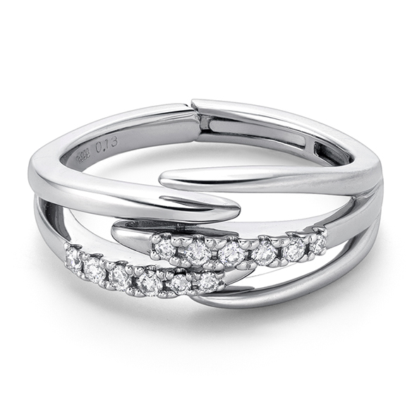 プラチナ ダイヤモンド リング