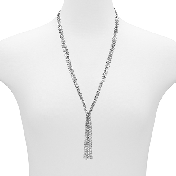 【SOLD OUT】■〔ファセット ミラクル〕純プラチナ ネックレス 60cm