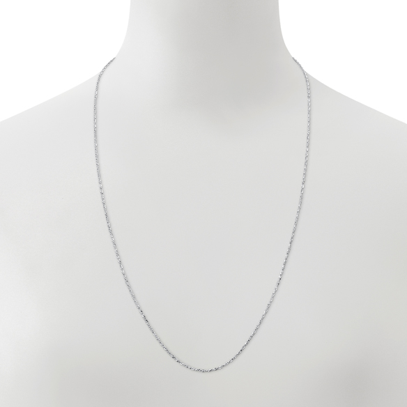 純プラチナ ネックレス チェーン のみ 80cm ロングネックレス