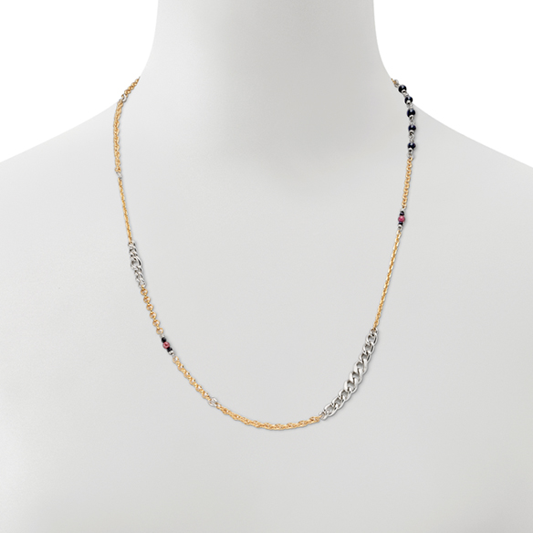 プラチナ/K18イエローゴールド ネックレス 52cm