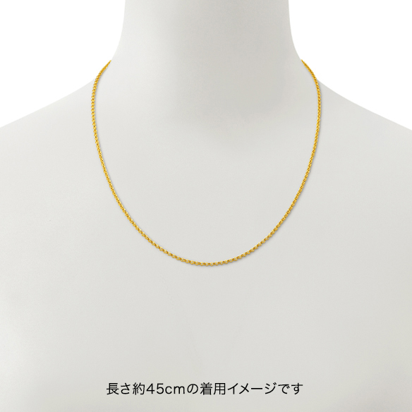 純金 ネックレス 49cm（セミオーダー商品）