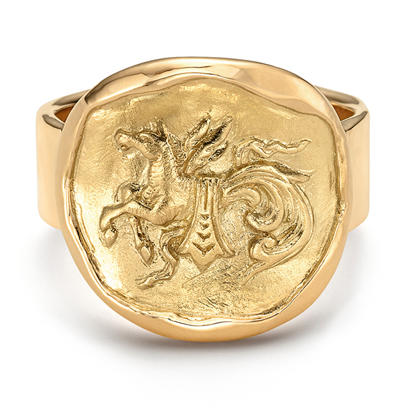 K18イエローゴールド リング