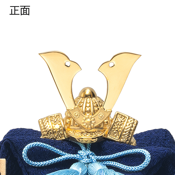 純金兜「勝虫」 12g