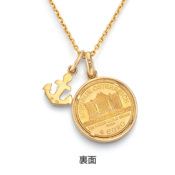 期間限定】ウィーン金貨ハーモニー 1/25オンス ペンダント K18
