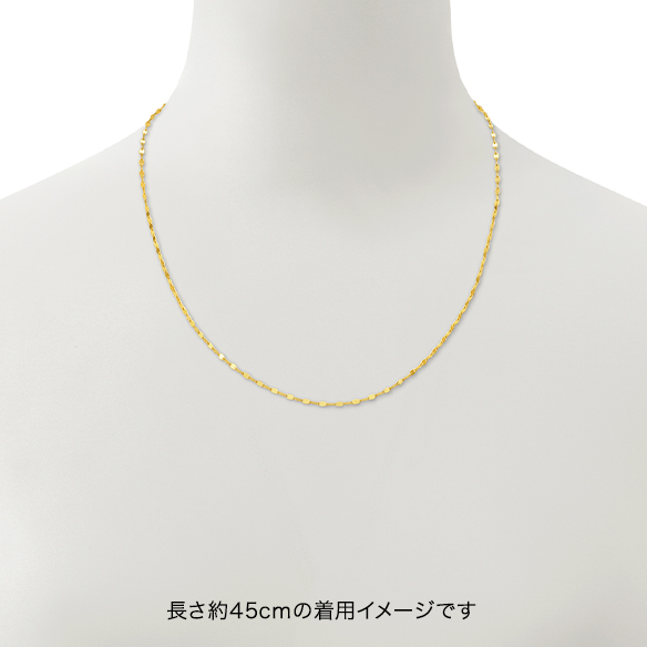 K18イエローゴールド ネックレス 40cm | 高品質 金・プラチナ