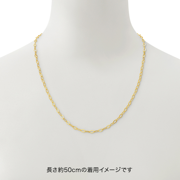 K18イエローゴールド ネックレス 40cm | 高品質 金・プラチナ