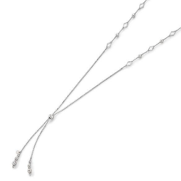 プラチナ ロングネックレス 70cm