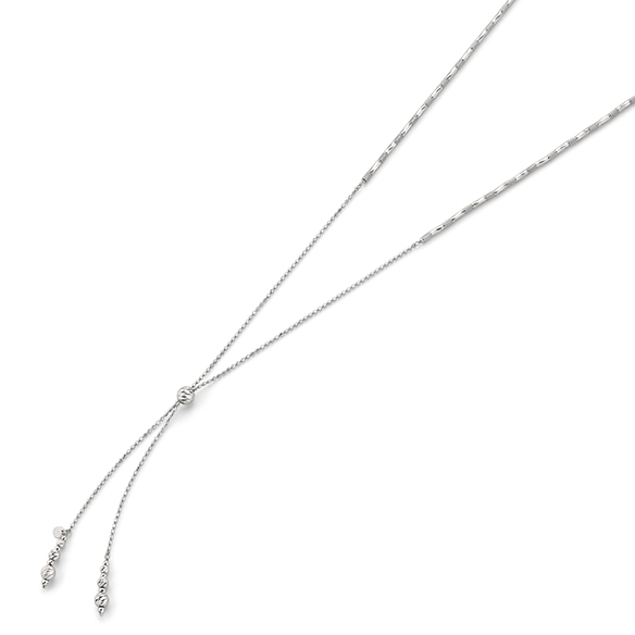 プラチナ ロングネックレス 70cm