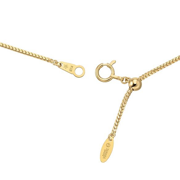 K18イエローゴールド ネックレス 45cm