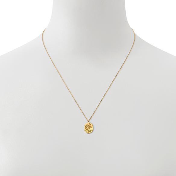 【オンラインショップ限定 30個】純金 ペンダント (マーガレットモチーフ)