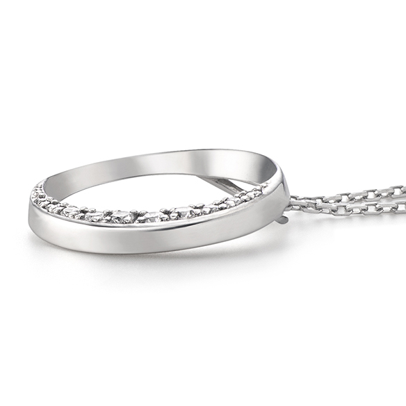 プラチナ ダイヤモンド ペンダント