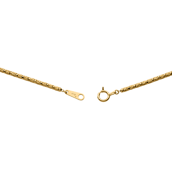 K18イエローゴールド ネックレス 42cm | 高品質 金・プラチナ