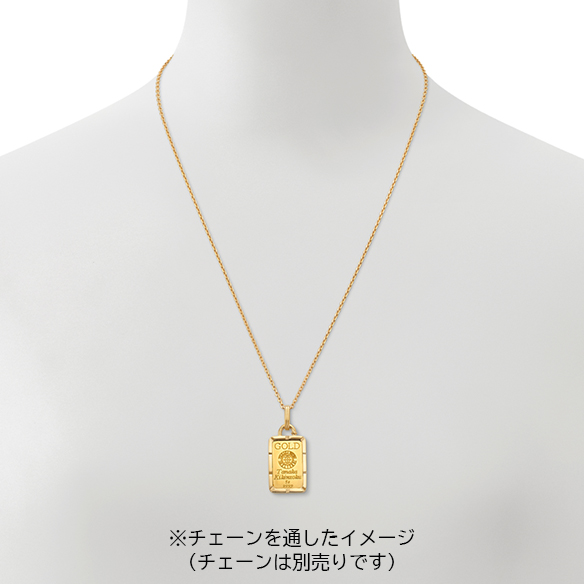 純金5gコインバー ペンダントトップ