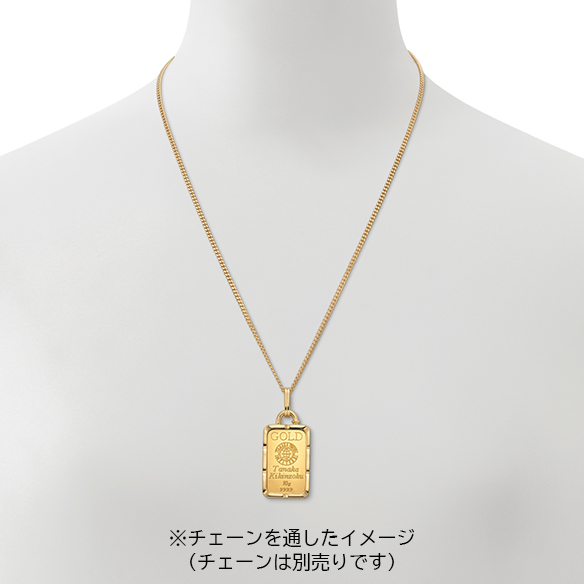 純金10gコインバー ペンダントトップ