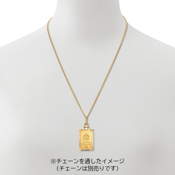 純金10gコインバー ペンダントトップ