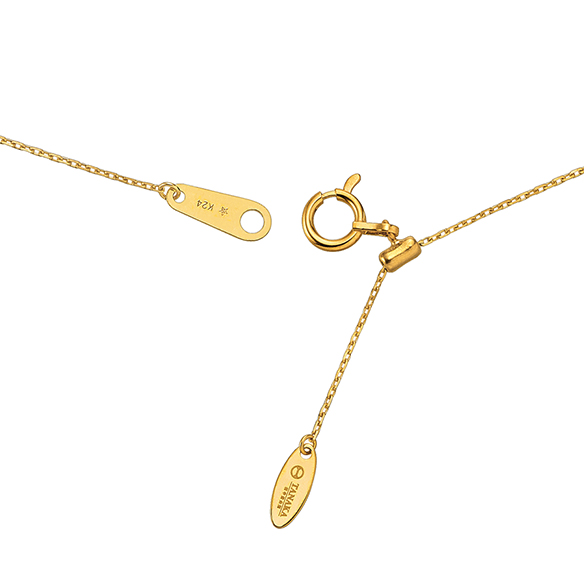 純金 ダイヤモンド ペンダント