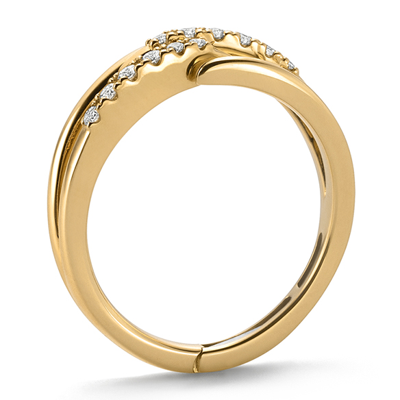 K18イエローゴールド ダイヤモンド リング