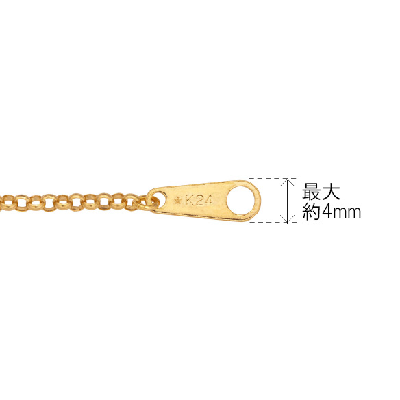 純金 ネックレス 44cm（セミオーダー商品）※6月6日まで特別価格で承ります