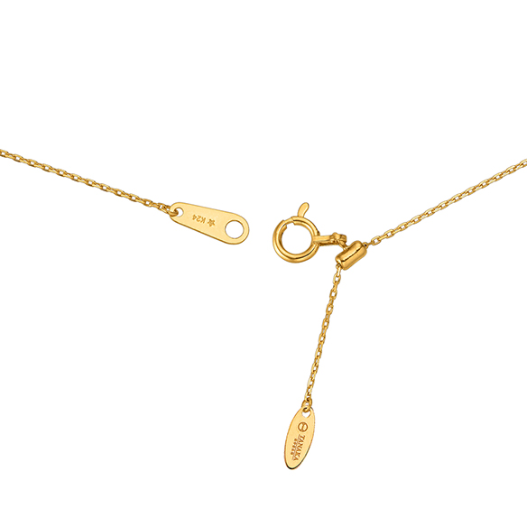 純金 ダイヤモンド ペンダント 0.1カラット