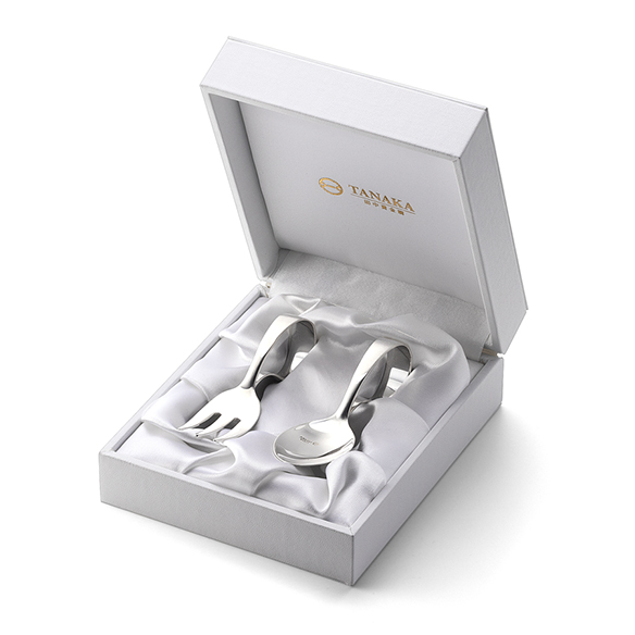 銀製 ベビースプーン&フォーク