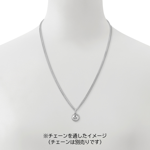 純プラチナ ペンダントトップ（リバーシブル）