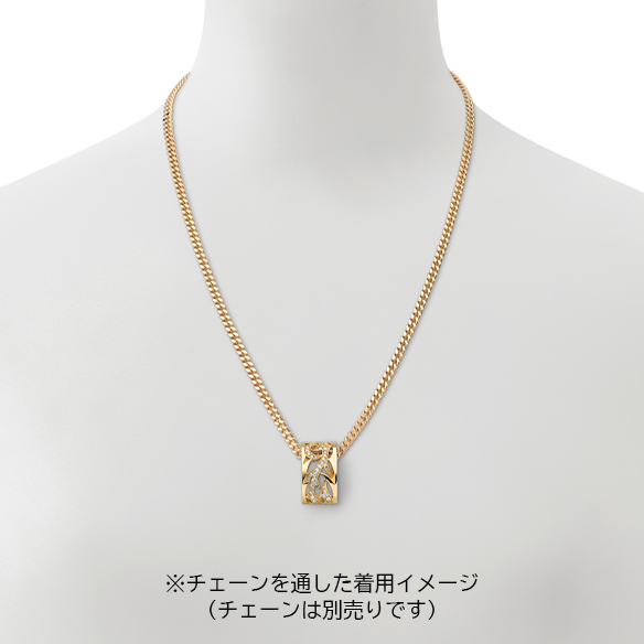 K18イエローゴールド ダイヤモンド ペンダントトップ | 高品質 金