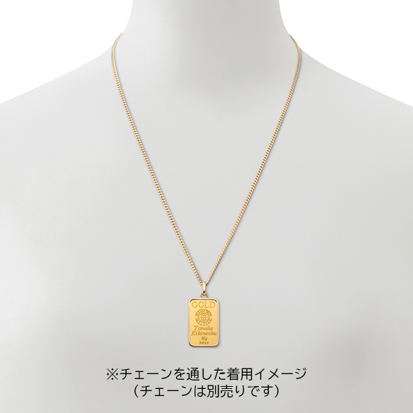 純金10gコインバー ペンダントトップ